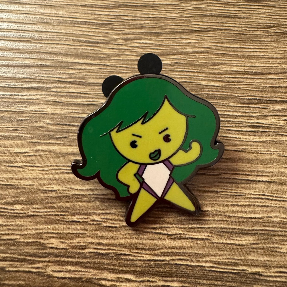 Disney Pins - She-Hulk Kawaii Disneyland Shanghai Resort Exclusive